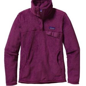 {Patagonia} Re-Tool Snap-T Fleece, Violet Red